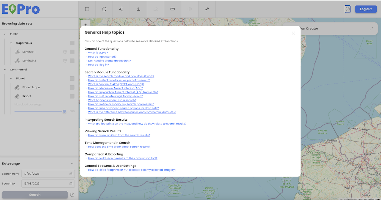 general help topics
